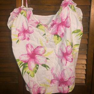 3 for $20. Hollister floral spaghetti strap